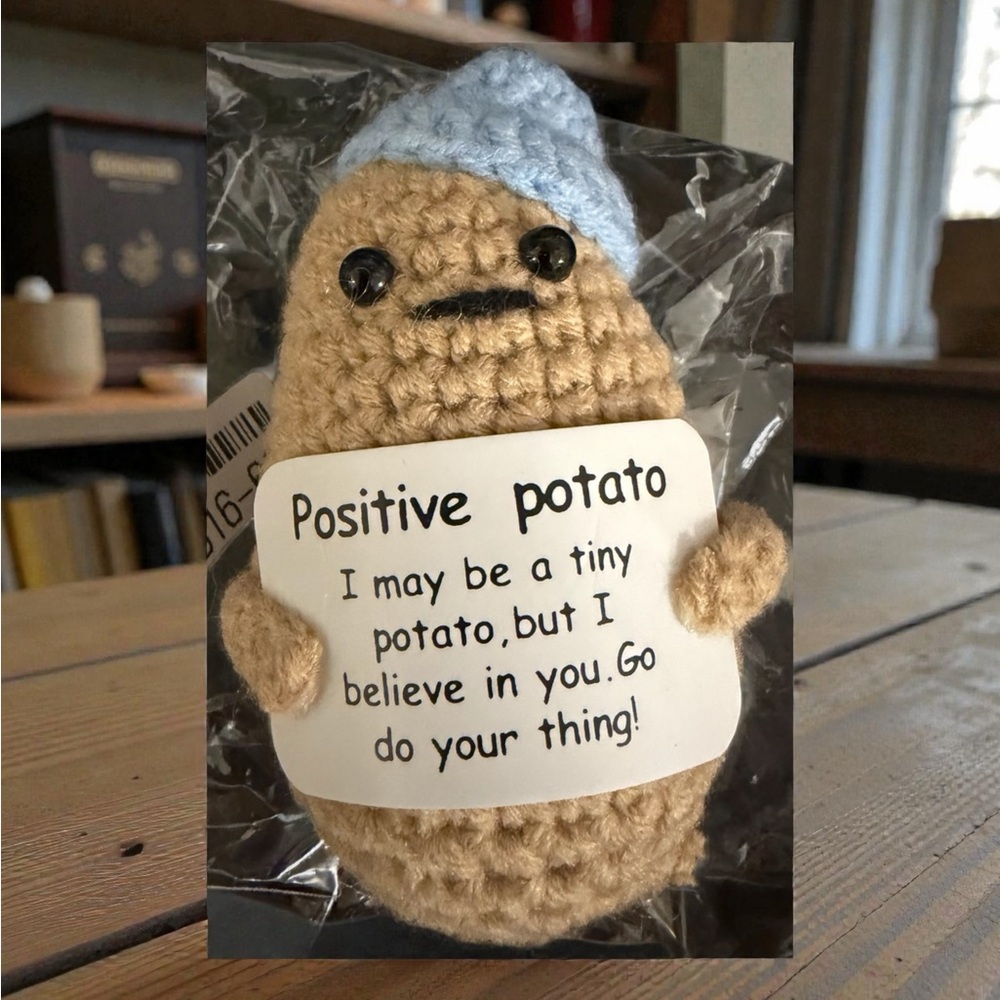 Positive Message crochet items - Picture 9 of 10
